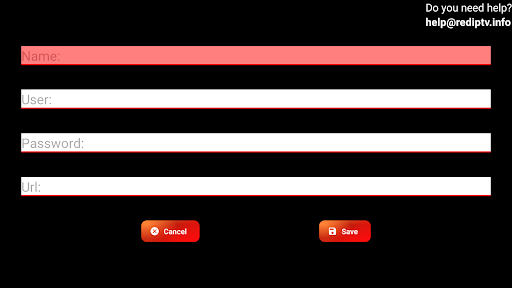 Red IPTV Tv Screen 2