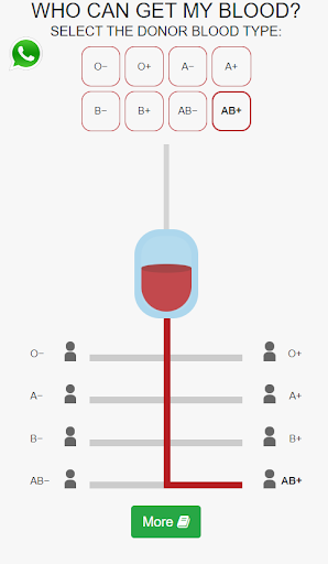 Donor Blood Info Screen 2