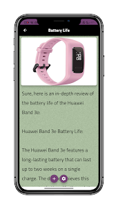 Huawei Band 3e App Guide