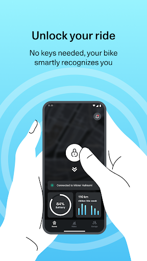 Screenshot of VanMoof
