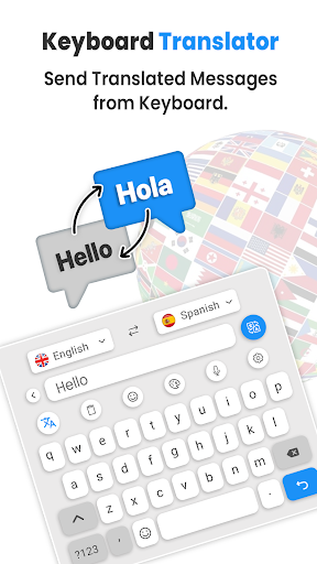 Android application Transtype Translator Keyboard screenshort