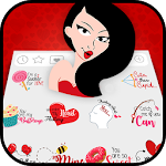 Cover Image of Herunterladen Flirt With You Emoji Stickers 1.0 APK