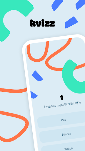 Android application Kvizz screenshort