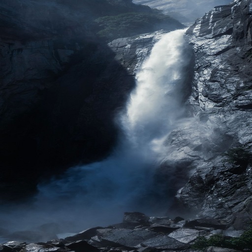 Waterfall wallpaper logo