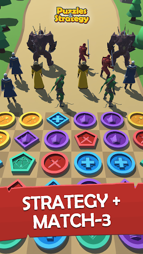 Android application Match 3 RPG Puzzle Battle Game screenshort
