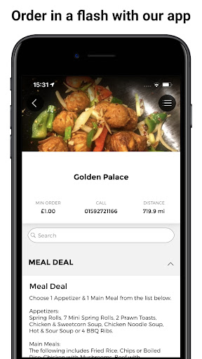 Android application Golden Palace screenshort