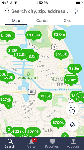 Android application NV Realty Group screenshort