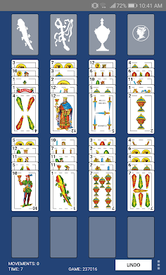 Spanish Free Cell - Screenshot 1