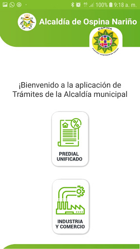 Trami App Ospina Nariño Screen 2