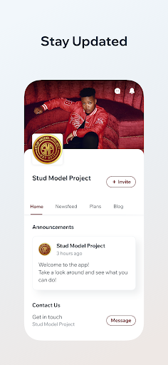 Stud+ Model Project Screen 3