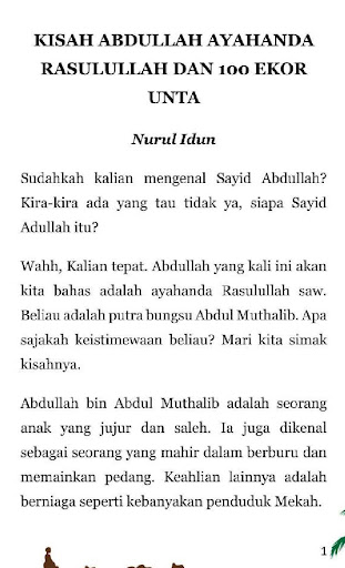 Keluarga Rasulullah Untuk Anak Screen 3