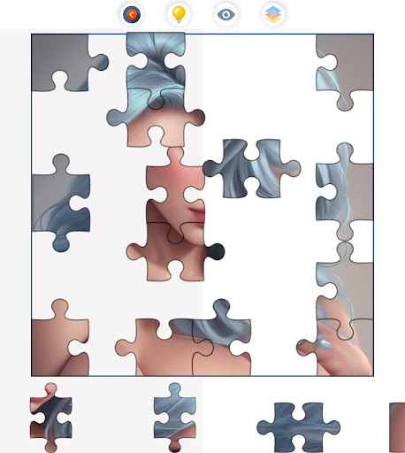 Jigsaw Galaxy Anime Girls