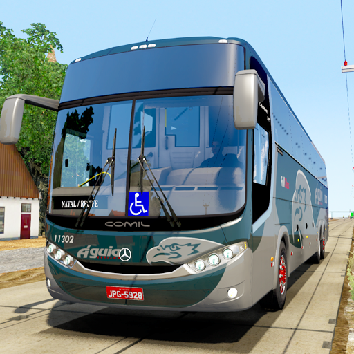 City Coach Bus Parking Game 3D  Icon