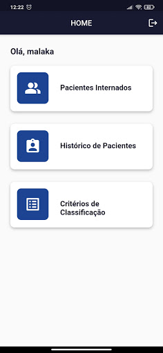 PAR - Plataforma de Assistênci Screen 2