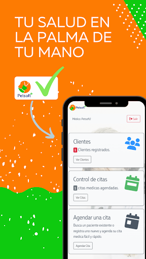 Android application Petsoft+ screenshort