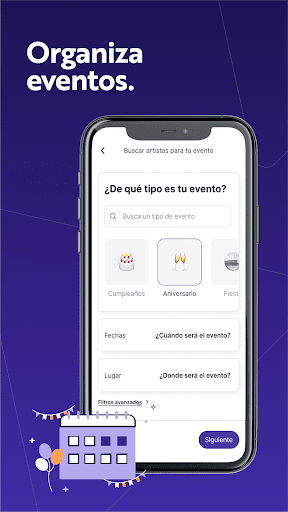 Android application Festivali screenshort