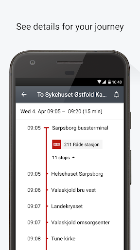 Screenshot of ØstfoldReise