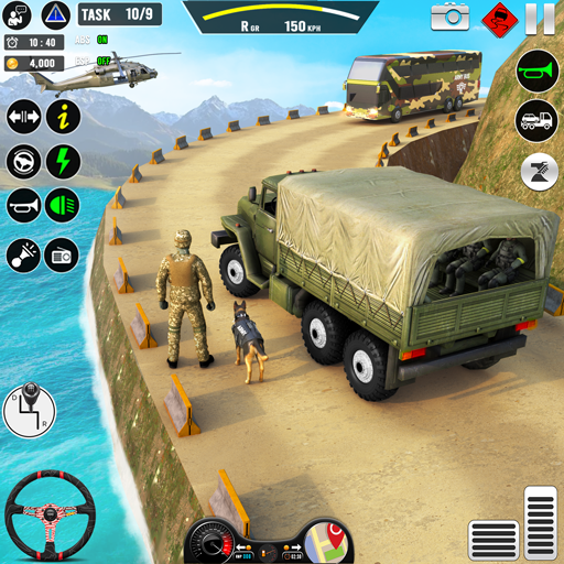 US Military Truck Driving Game logo