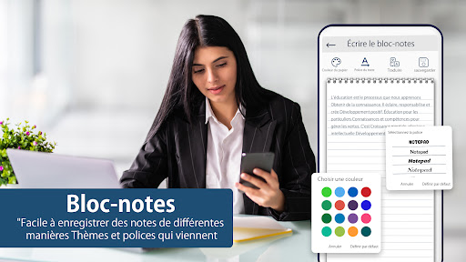 Aperçu de l'application