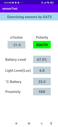 MagSensor Screen 2