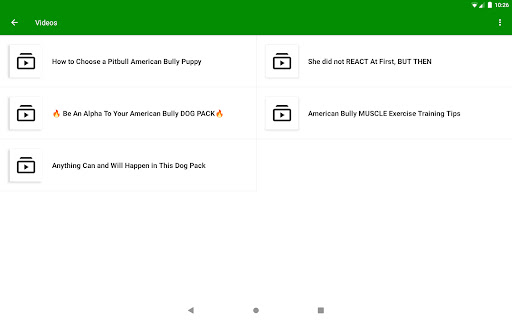 Screenshot of QBN App