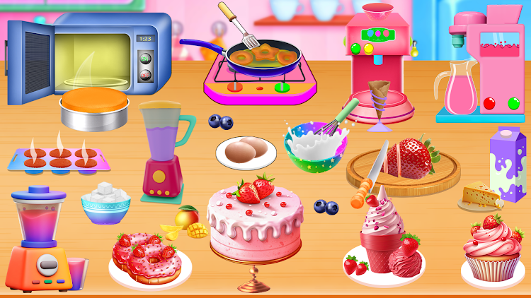 Strawberry Cakes Maker Bakery - 1.0 - (Android)