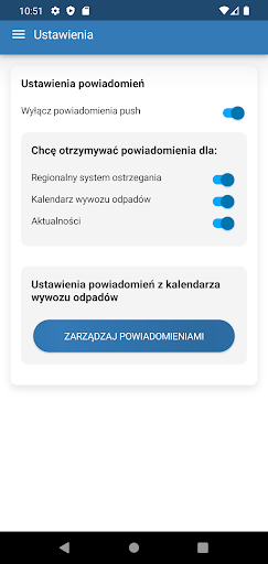 Android application Gmina Krapkowice screenshort