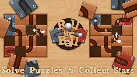 Roll the Ballu00ae - slide puzzle screenshots 3