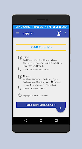 Akhil Tutorials Screen 3