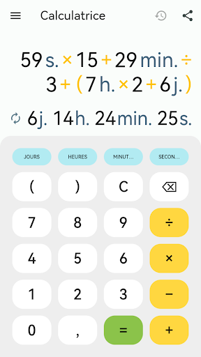 Aperçu de l'application