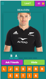 RUGBY PLAYERS QUIZ