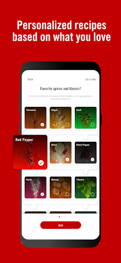 Screenshot of Flavor Maker by McCormick