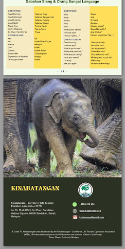 Kinabatangan eBrochure Screen 2