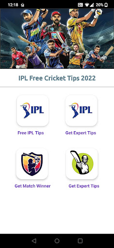 Android application Cricket Tips Prediction App screenshort