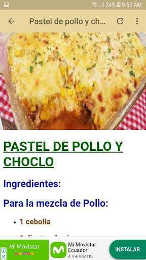 Recetas de Pollo Screen 3