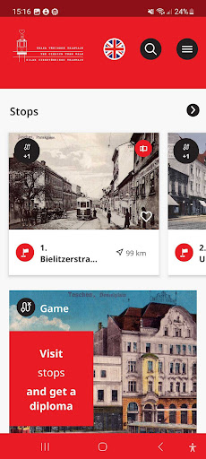 The Cieszyn Tram Walk Screen 2