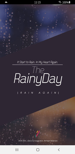 Android application Rain Again - 카카오톡 테마 screenshort