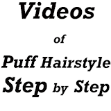 Puff Hairstyle Step Videos icon