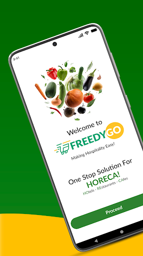 Android application Freedygo Sales App screenshort