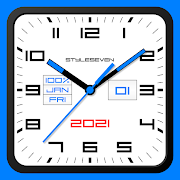 Top 38 Personalization Apps Like Square Analog Clock-7 - Best Alternatives