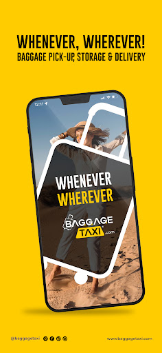 Android application BaggageTAXI screenshort