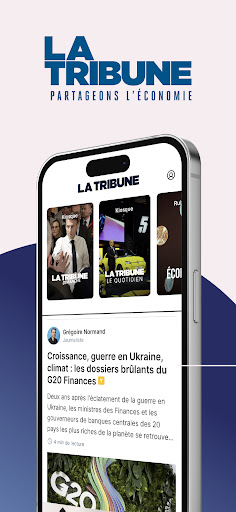 Android application La Tribune screenshort
