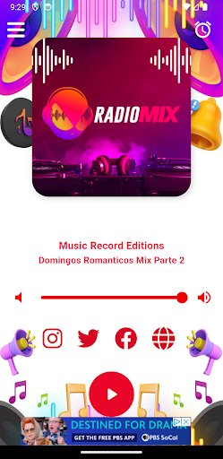 Android application Radio Mix Live screenshort
