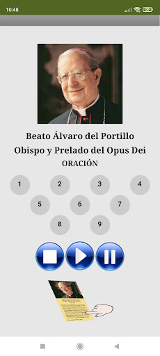Android application Beato Álvaro del Portillo screenshort