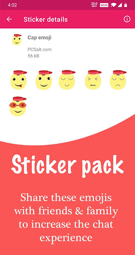Amazing Stickers - WAStickerAp Screen 2