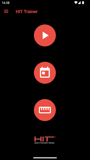 Android application HIT Trainer screenshort