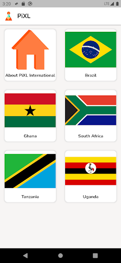 Android application PiXL International screenshort