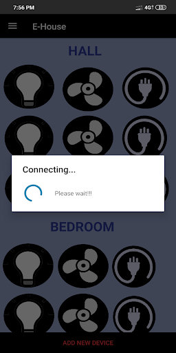 Android application E-House screenshort