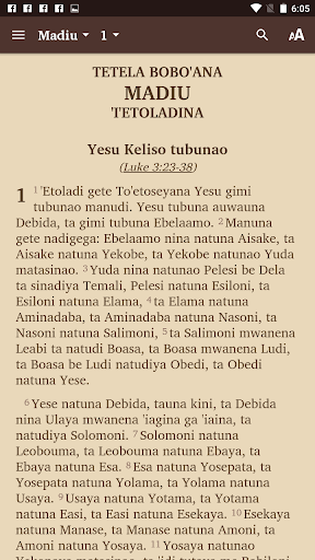 Dobu - Bible Screen 2