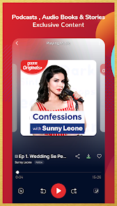 Captura de Pantalla 20 Gaana: Song App & Music Player android